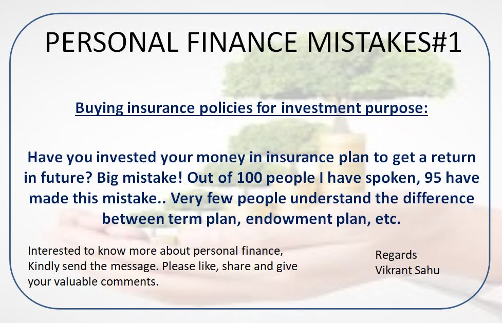 Personal Finance Mistakes